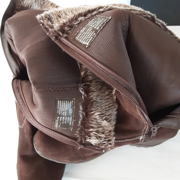 Faded Glory #214 Women's Brown Boots Sz 8 Preowned Good Condition - Picture 11 of 12